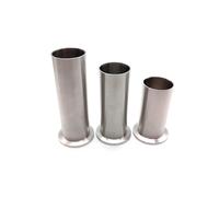 EFDSVUHE 1pc 304ss Length 50mm Tri Clamp Ferrules OD51xT1.5mm Welding Ferrules Weld Clamp Tube Fittings