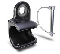 EFEALL Acoplamiento para remolque de bicicleta para Thule Chariot & Coaster, enganche de remolque de bicicleta estable con pasador de seguridad, acoplamiento de bicicleta para remolque de perros