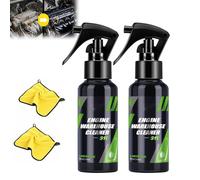 Efectivo Limpiador de Almacén de Motor en Spray, Limpiador de Motor en Spray, Herramienta para el Salpicadero del Interior del Coche, para Automóvil, Motocicleta (2pcs)