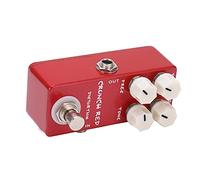 Efecto de Distorsión, Pedal de Metal Bajo, Luces LED Rojas con Interruptor de Bypass Verdadero para Instrumentos Musicales para Ajustar