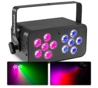 Efecto de iluminación BeamZ DJ Bank 124 RGBW con 12 LED de 4W y mando a distancia