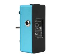 Efecto de Reverberación Digital Control de Mezcla Pedal de Efectos de Metal Accesorios para Guitarra Eléctrica Azul