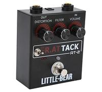 Efector de Distorsión de Guitarra Eléctrica, Efecto único de Guitarra Eléctrica de 3 Niveles para Efector de Distorsión de Guitarra RAT para Efector de Distorsión de Guitarra