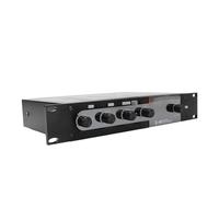 Efector de Sonido Digital, Transmisión de AC 100 a 240V MIC MIC Reverb Control Distribuidor Sonido Selector Señal XLR Salida Estéreo para Karaoke (Enchufe de la UE)