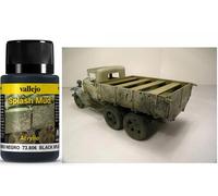 Efectos De Intemperie Negro Salpicadura Barro 40ml 73806 VALLEJO