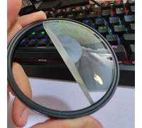 Efectos Especiales Prism Lens Split Halo Fx Filter 77mm for Foto y Video(Size:Add 72mm Adapter)