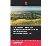 Efeito das taxas de sementes e fertilizantes fosfatados no rendimento do tef