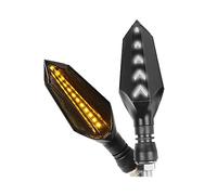EFEMIR Luces Dirección Señales Para XLV 600 650 700 TRANSALP 1800 12V Luz Intermitente Para Motocicleta Ámbar Intermitente Lámpara Trasera De Parada Iluminación Indicadora