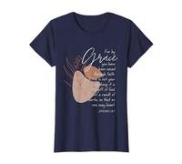 Efesios 2:8-9 Por gracia habéis sido salvos por medio de la fe Camiseta