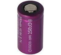 Efest Purple IMR18350-700mAh - Batería de iones de litio (3,7 V, polo positivo plano)