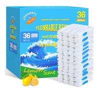 Effacera sistema de limpieza desechable para inodoro, desechables, rellenos desechables, 36 unidades