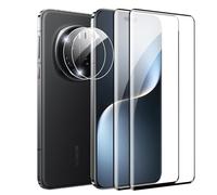 Effcotuo 2 Piezas Protector de Pantalla para Honor Magic 7 Pro Cristal Templado Protector [Cobertura máxima] [Sin Burbujas] HD Cristal Vidrio Templado