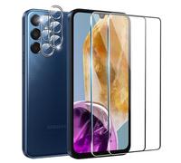 Effcotuo Protector de Pantalla para Samsung galaxy M15 5G Cristal Templado Protector de Lente de cámara, [Cobertura máxima] HD Cristal Vidrio Templado para Samsung galaxy M15 5G