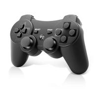 Effdrdfs Controller for PS-3, Pack of 2 Dual Shock, Gyro Axis, Bluetooth Controller, Rechargable Remote Gamepad Joystick with 2 Charging Cables