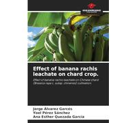 Effect of banana rachis leachate on chard crop.: Effect of banana rachis leachate on Chinese chard (Brassica rapa L. subsp. chinensis) cultivation.