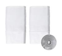 Effective Cold Draft Sealing: This window vent kit for portable air conditioners uses double-sided adhesive tape to deliver an effective cold draft blocker, perfectly fitting double-glazed panels with