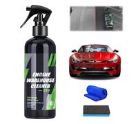 Effective Engine Warehouse Cleaner Spray, Plastic Leather Restorer, Plastic Leather Renovation Coating Agent for Automotive, Motorcycle, Rv, Boat, Furniture Cleaner (1, 300ml)