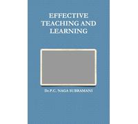 Effective Teaching and Learning