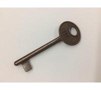 effedielle® Llave Passspartouch para cerraduras marca AGB patent de interior, acabado bronceado, abre todas las cerraduras serie CENTRO y serie patent antiguo tipo AGB