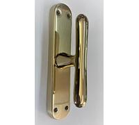 effedielle® SIDNEY - Manija de crema para balcones de ventanas acabado Mariteck, oro brillante, puede solicitar un movimiento diferente que aparece en la foto 4