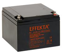 Effekta BT 12-28 Batería De Plomo-Y Tela AGM VRLA 12V 28Ah