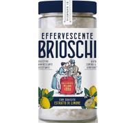 Effervescente Brioschi - Preparado granular efervescente, refrescante y saciante con exquisito extracto de limón, que alivia la sensación de hinchazón después de las comidas - Bote de 200 g
