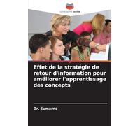 Effet de la stratégie de retour d'information pour améliorer l'apprentissage des concepts