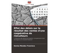 Effet des délais sur le résultat des ventes d'une coopérative de riziculteurs: L'influence des délais de réception, de paiement et de stockage sur le résultat financier