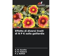 Effetto di diversi livelli di N P K sulla gaillardia
