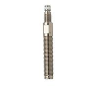 Effetto Mariposa prolongador de válvula caffélatex 45 mm Unisex (X2), Plata