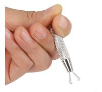 EffFor ICient - Pinzas de 4 mordazas para hacer joyas, manejo de piedras preciosas y montaje de modelos, acero inoxidable