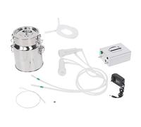Efficient 5L Electric Pulsation Milking Machine for Livestock, Speed Electric Milker with Portable Design(Pulsating Model for Plug-in Sheep-US regulations)(Pulsating model for plug-in sheep)