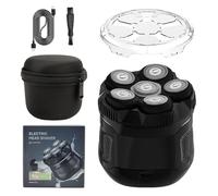 Efficient - Afeitadora eléctrica para hombre, con pantalla digital, portátil, para viajes y uso doméstico, motor de alta velocidad