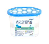 Efficient Air Purifier - Dust Removal Box, 350ml Indoor with Automatic Cleaning, Dust-Sucking Freshener with Odor Elimination, Home Eliminator Device, Room Cleaner for Bedroom Kitchen Living