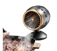 Efficient Air Purifier Fan, Lightweight Range Hood, Easy Installation Range Hood, Home Cooking Air Cleaner, Versatile Desktop Vent Hood, Small Space Range Hood, Powerful Exhaust Fan for Cooking