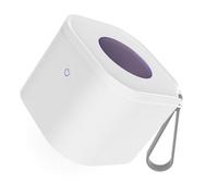 Efficient Baby Cleaner - Caja de almacenamiento compacta para pendientes, diseño de apagado automático, 210 minutos de tiempo de ejecución, para bolsas de pañales, apto para viajes