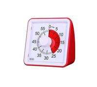 Efficient Classroom Timer, 60 Minute Visual Timer Simplifies Time Management for Kids And Adults, Silent Timer with Adjustable Alarm Volume