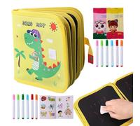 Efficient Marker Organization: This reusable scribble book includes