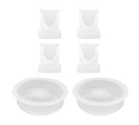 Efficient Milk Expression - Juego de repuesto para extractores de leche de sellado seguro, válvulas de pico de pato y juego de diafragma para bombas V1/