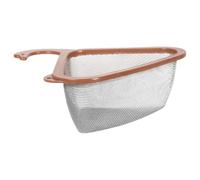 Efficient Organization: The swan neck drain basket has a unique frame des