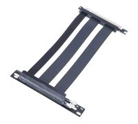 Efficient PCIE5.0 X16 - Cable elevador GPU para gráficos con ángulos rectos de 90 grados para entusiastas y jugadores, extensión de tarjeta gráfica