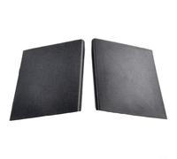 EffiFish 1 par de tapas de inspección de portón trasero para maletero trasero, piezas de repuesto para Golf MK6 5K6867657 82V 5K6867658 82V negro ABS cubierta adornos