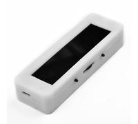 EffiFish 3.12 pulgadas para música OLED para analizador de espectro Indicador de nivel de audio Medidor VU con 8 efectos de pantalla, detección de tiempo y temperatura/humedad (azul)