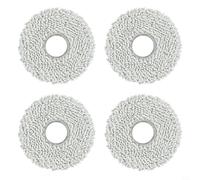 EffiFish Almohadillas de microfibra para fregona ECOVACS para DEEBOT T30C para OMNI T50 Max, paños lavables de esponja de felpilla, paquete de 4 (4 piezas)