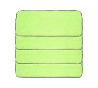 EffiFish Almohadillas de microfibra para fregona Libman Rinse n Wring, reutilizables y lavables para cocina, azulejos, madera y suelos compuestos (paquete de 4)