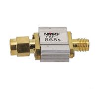 EffiFish Ancho de banda de 868 MHz 4 MHz para filtro de paso de banda SAW, para LoRa, para redes LoRaWAN y helio con adaptadores SMA a RP-SMA (868 MHz)