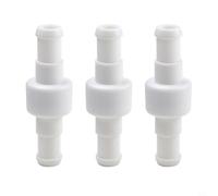 EffiFish Aspirador giratorio de la piscina de la manguera para la conexión de las mangueras de alimentación D20 y el kit del conector de la tuerca de la manguera D15