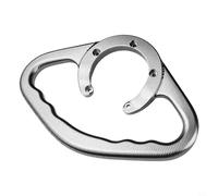 EffiFish Barra de agarre del tanque de combustible de la motocicleta, manija de repuesto de aleación de aluminio para Suzuki, sujeción de seguridad del pasajero trasero (plat