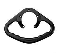 EffiFish Barra de agarre del tanque de combustible de la motocicleta, Manija de repuesto de aleación de aluminio para Suzuki, sujeción de seguridad del pasajero trasero (negro)