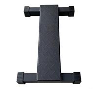 EffiFish Barra de elevación de pantorrilla de acero, bloque de talón con peso de 3 kg para sentadillas y máquina SMITH, pedal de entrenamiento de fuerza antideslizante para gimnasio en casa